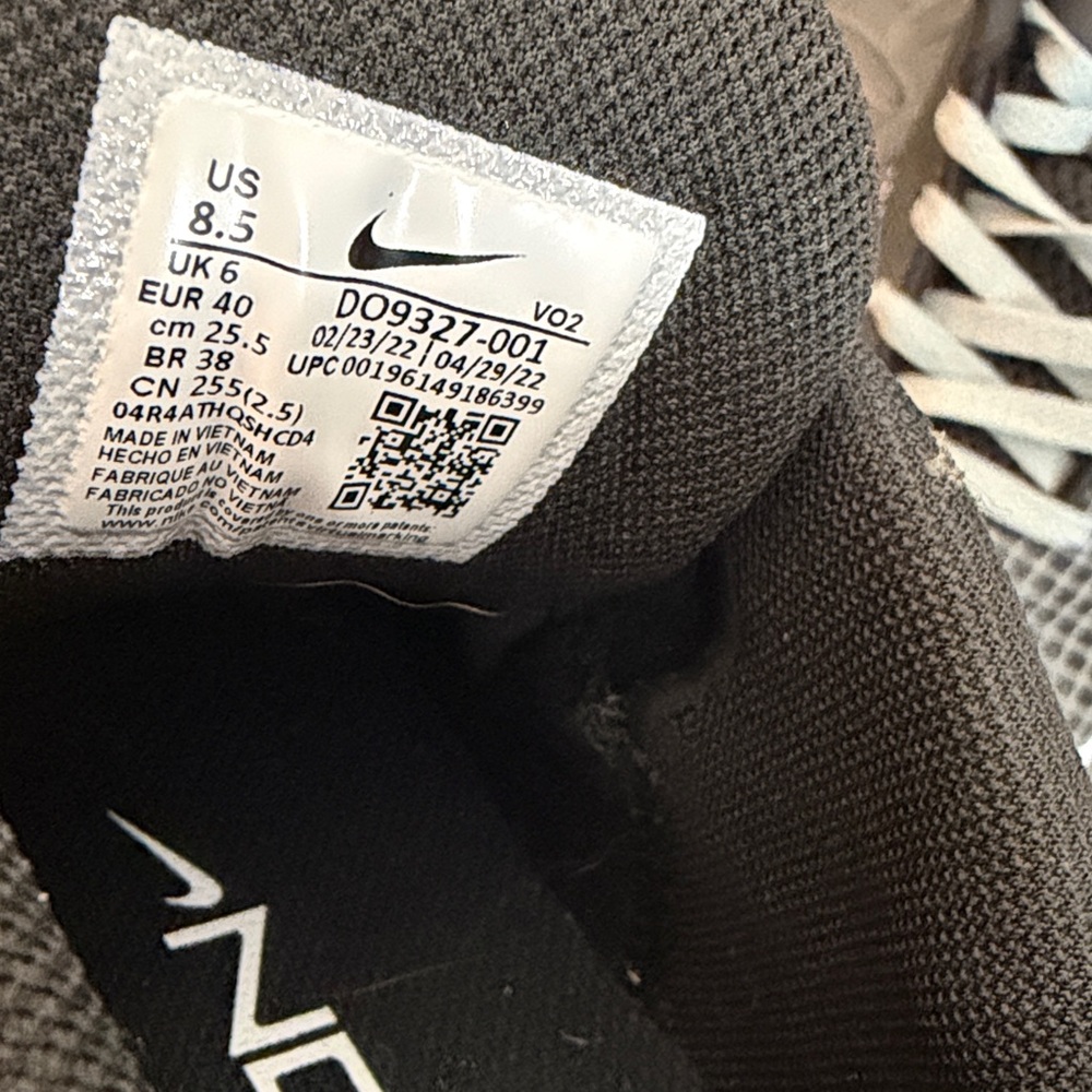 Nike Metcon 8 Training Shoes Women’s Size 8.5 Black EUC! - Picture 7 of 9
